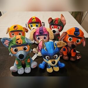 Paw Patrol Jungle Pups Plush Set Of 7